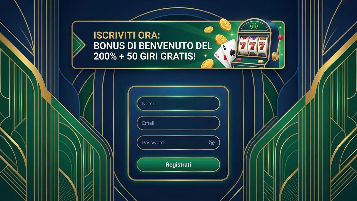 Registrazione con bonus Instant